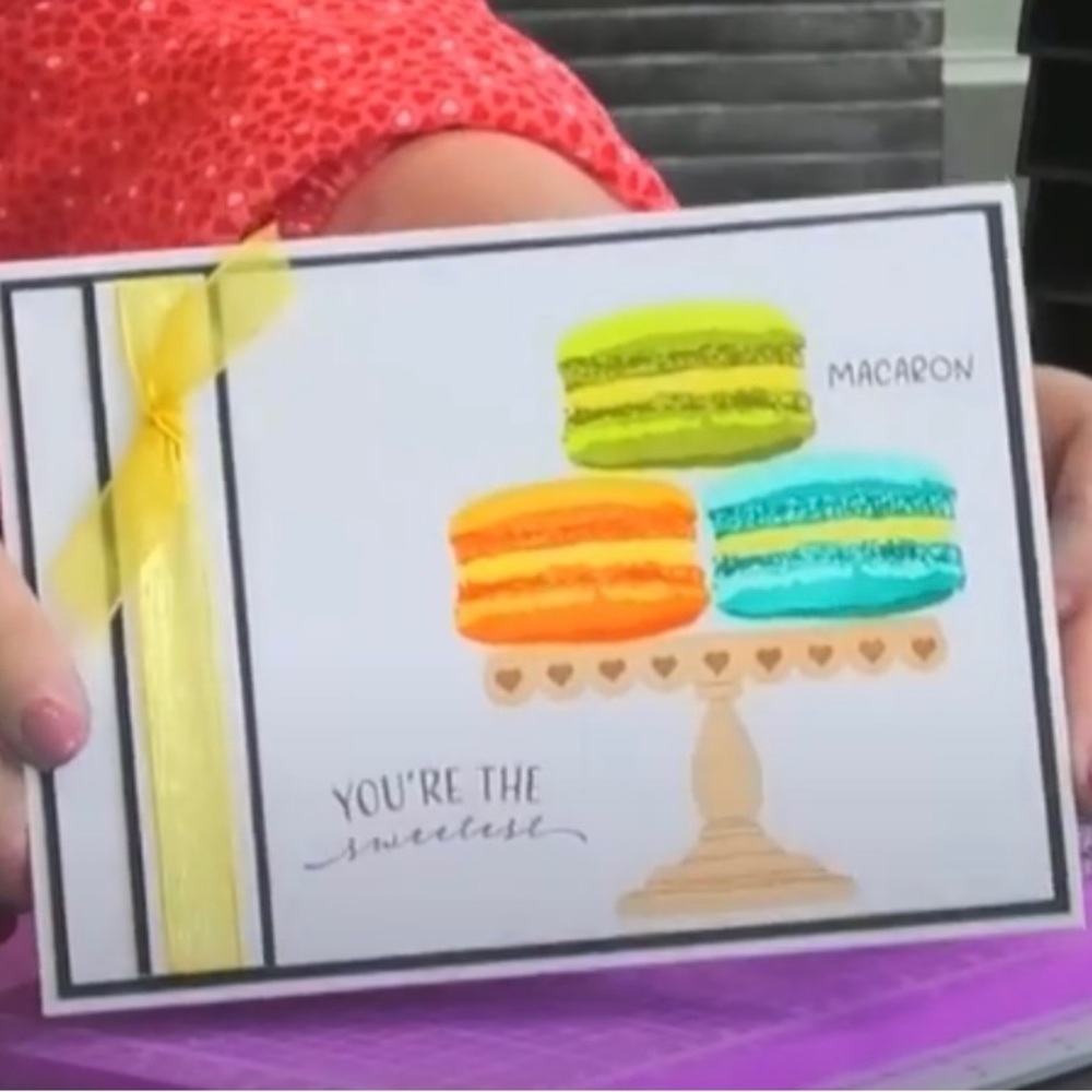22pc Macarons Stamp & Die Set - Picture 7 of 15